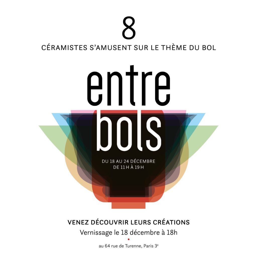 affiche exposition entre bols