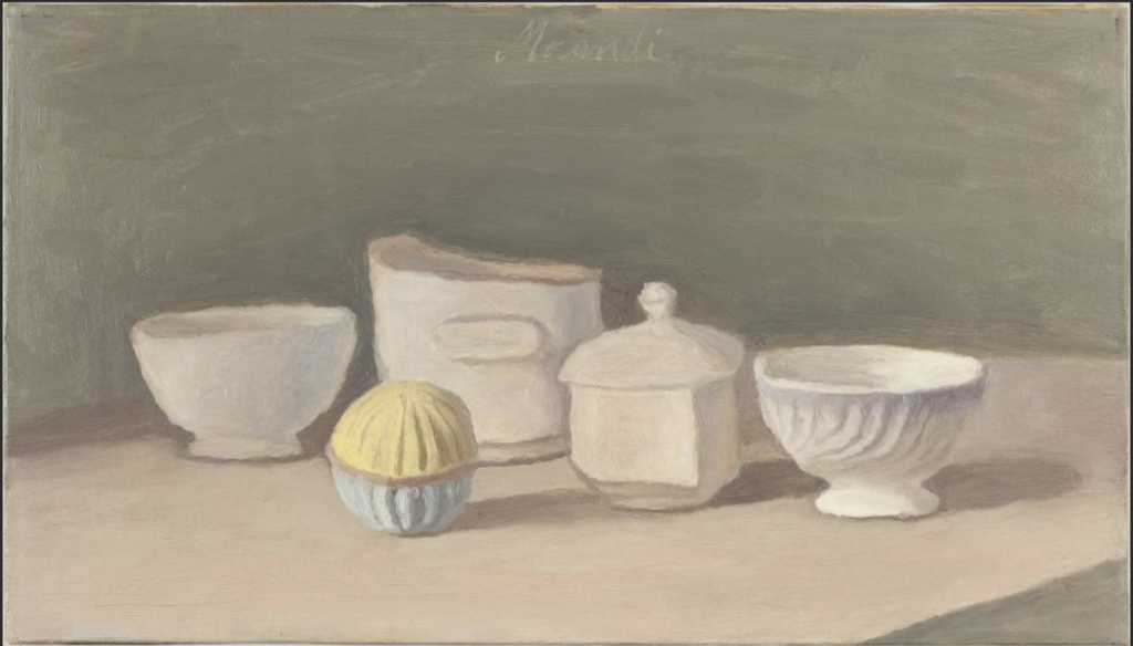 Nature morte Morandi